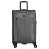 D&N Travel Line 9704 - Trolley M 4 ruote 68 cm espandibile (colore: grigio)