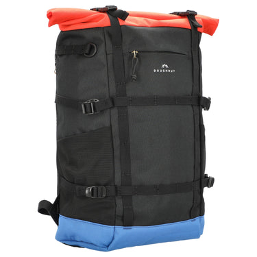 Doughnut Paratrooper Reborn - Rolltop Rucksack 14" 67 cm (black x grapefruit) - Markenkoffer