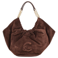 Coccinelle Smash Suede Bim - Shoulder Bag 27 cm (brunette/brunet)