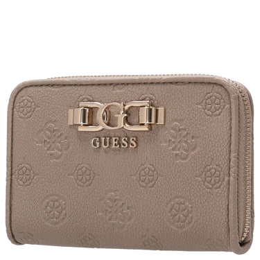 Guess Anise SLG Medium Zip - Geldbörse 4cc 14 cm (dark taupe logo) - Ansicht 3