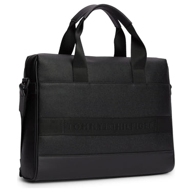 Tommy Hilfiger Modern Monogram Computer Bag - Laptoptasche 38.5 cm (black)