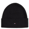 Tommy Hilfiger Flag Knit Beanie - Cappello (black)