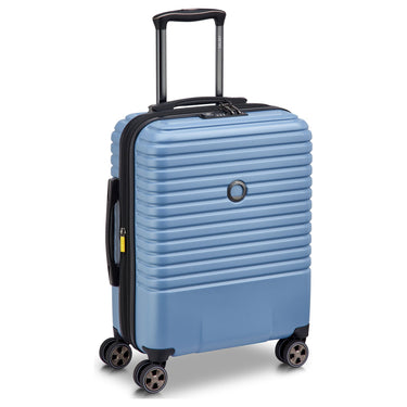 Delsey Paris Caumartin Plus - 4-Rollen-Kabinentrolley Slim S 55 cm erw. (zink blau) - Ansicht 2