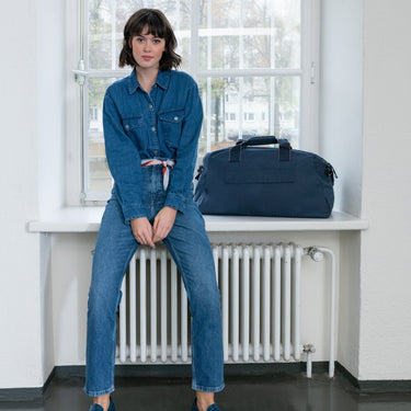 reisenthel travelling overnighter plus - Reisetasche (herringbone dark blue) - Ansicht 7