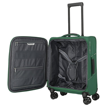 Travelite Skaii - 4-Rollen-Kabinentrolley 55 cm (green) - Ansicht 6