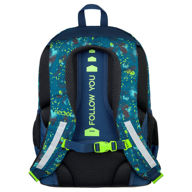 Neoxx FLOW - Schulrucksack 42.5 cm (Petrol extreme) - Ansicht 3