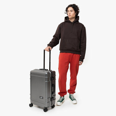 Eastpak selection Resist'r Case - 4 - Rollen - Trolley M 68.5 cm (brushed metal) - Markenkoffer