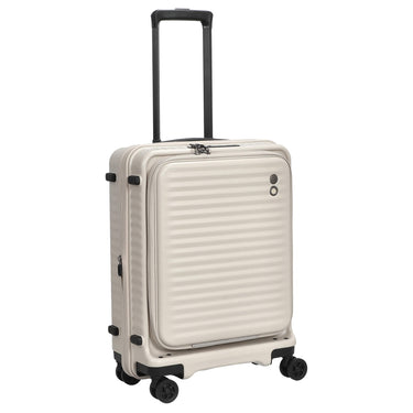 Echolac Celestra FA - 4-Rollen-Kabinentrolley 14" S 55 cm erw. USB (white sand) - Ansicht 5