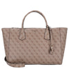 Guess Marissa Logo Tech Tote - Tote Bag 50 cm (latte logo)