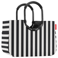 reisenthel shopping loopshopper L - Borsa da shopping con manico 46 cm (struttura lucida a pois neri)