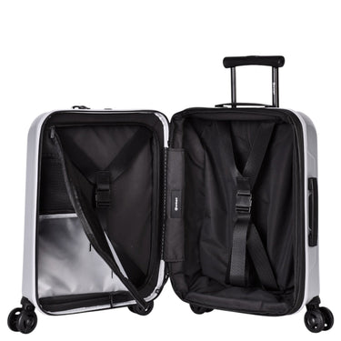 Eminent KAPSTADT BUSINESS PREMIUM - 4 - Rollen - Kabinentrolley 55 cm erw. (silber) - Markenkoffer