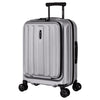 Eminent KAPSTADT BUSINESS PREMIUM - Trolley da cabina espandibile 4 ruote 55 cm (argento)