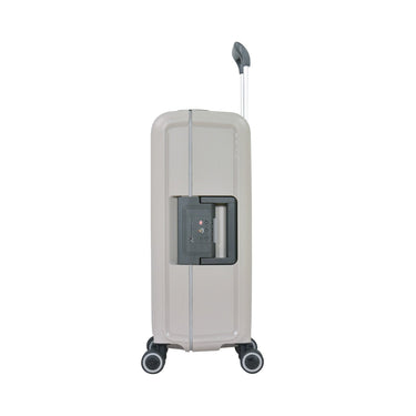 Eminent VERTICA - 4 - Rollen - Kabinentrolley 55 cm (hellgrau) - Markenkoffer