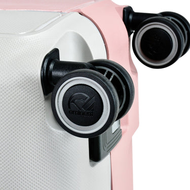 Eminent VERTICA - 4 - Rollen - Trolley 76 cm (grau/rosa) - Markenkoffer