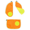 Ergobag Zubehör Cubo Light - Set di sicurezza 3 pezzi (arancione - 2018)