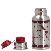 Ergobag Zubehör - Pura 500 ml Edelstahl Trinkflasche (Pferdestar) - Markenkoffer