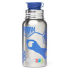 Ergobag Zubehör - Pura 500 ml Bottiglia d'acqua in acciaio inox (Torwart)