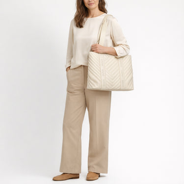 HUGO Women's Becky - Shopper 35 cm (natural) - Ansicht 7