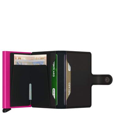 Secrid Matte Miniwallet - Geldbörse RFID 6.5 cm (black-fuchsia) - Ansicht 5