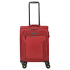 D&N Travel Line 9704 - 4-Wheel Cabin Trolley S 55 cm (dark red)
