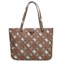 Guess Eliette Logo Tote - Shopper (latte logo/ginger)