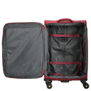 D&N Travel Line 9704 - 4-Rollen-Trolley M 68 cm erw. (dark red) - Ansicht 6