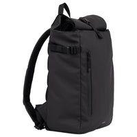 Sandqvist Stream Slim Rolltop - Zaino M 14" 60 cm (black)