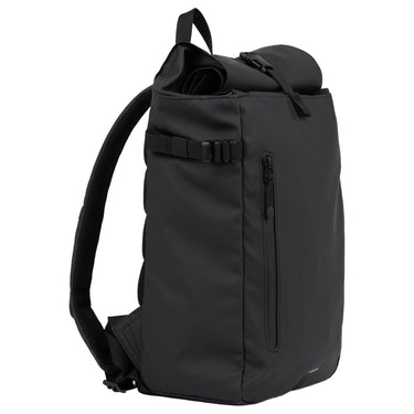 Sandqvist Stream Slim Rolltop - Zaino M 14" 60 cm (black)