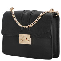 Seidenfelt Roros - Borsa a tracolla 21 cm (black/gold)