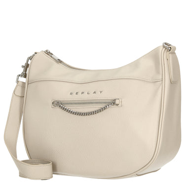 Replay - Borsa a spalla 30 cm (grigio chiaro)