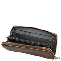 Seidenfelt Smilla - Portafoglio Donna 19 cm (nero)