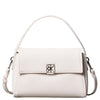 Calvin Klein Emblem Pebb - Borsa a tracolla (white alyssum)