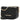 Seidenfelt Lesja Saddle - Borsa a tracolla S 24 cm (nero/oro)