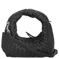 Les Visionnaires Greta Micro Weave Silky - Henkeltasche 20 cm (black) - Ansicht 4