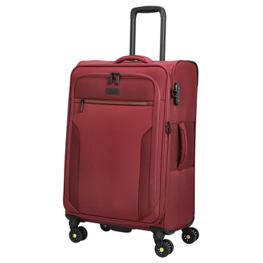 D&N Travel Line 9704 - 4-Rollen-Trolley M 68 cm erw. (dark red) - Ansicht 2