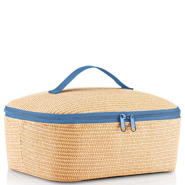 reisenthel thermo coolerbag M - Contenitore per il pranzo 28 cm (raffia blu)
