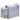 Stokke® JetKids™ Reiseset BedBox 46 cm Set 2 pz. - Trolley da cabina a 4 ruote (arctic blue)