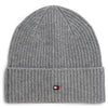 Tommy Hilfiger Flag Cashmere - Berretto (medium grey heather)