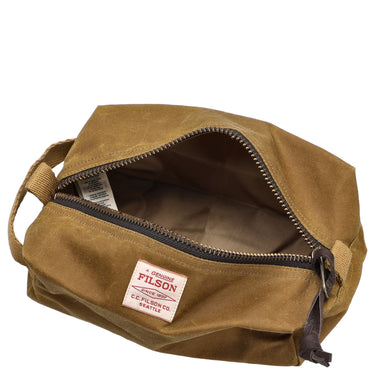 Filson Tin Cloth - Kulturbeutel 23 cm (dark tan) - Markenkoffer