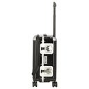 FPM Milano Bank Light Spinner 53 front pocket - 4 - Rollen - Kabinentrolley 53 cm (licorice black) - Markenkoffer