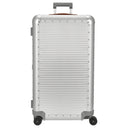 FPM Milano Bank aluminum Trunk on Wheels - 4 - Rollen - Trolley 75,5 cm (moonlight silver) - Markenkoffer