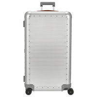FPM Milano Bank aluminum Trunk on Wheels - 4 - Rollen - Trolley 75,5 cm (moonlight silver) - Markenkoffer