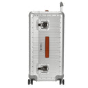 FPM Milano Bank aluminum Trunk on Wheels - 4 - Rollen - Trolley 75,5 cm (moonlight silver) - Markenkoffer