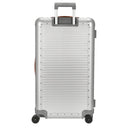 FPM Milano Bank aluminum Trunk on Wheels - 4 - Rollen - Trolley 75,5 cm (moonlight silver) - Markenkoffer