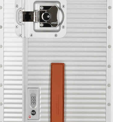 FPM Milano Bank aluminum Trunk on Wheels - 4 - Rollen - Trolley 75,5 cm (moonlight silver) - Markenkoffer