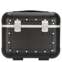 FPM Milano Bank aluminum Vanity Case - Beauty Case 33 cm (caviar black) - Markenkoffer