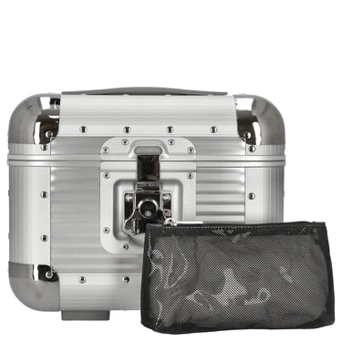 FPM Milano Bank S aluminum Vanity Case - Beauty Case 33 cm (moonlight silver) - Markenkoffer