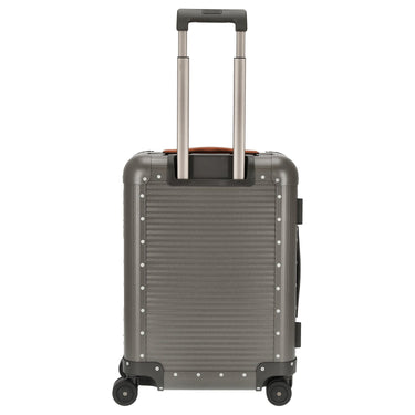 FPM Milano Bank aluminum Spinner 55 M - 4 - Rollen - Kabinentrolley 55/25 cm (steel grey) - Markenkoffer