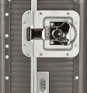 FPM Milano Bank aluminum Spinner 55 M - 4 - Rollen - Kabinentrolley 55/25 cm (steel grey) - Markenkoffer