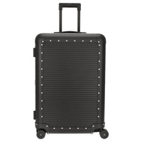 FPM Milano Bank aluminum Spinner 68 - 4 - Rollen - Trolley 66 cm (caviar black) - Markenkoffer